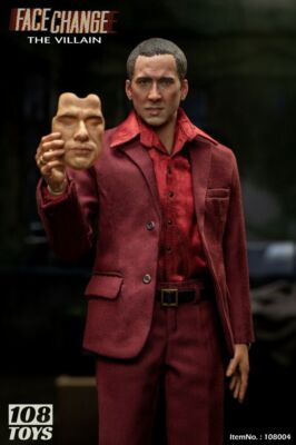 Pre-order 108TOYS 108004 1/6 Face/Off Castor Troy Nicolas Cage 12'' Action Figure