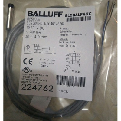 ONE New Balluff BES G06ED-NSC40F-BP02 proximity switch FAST SHIP