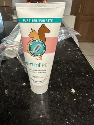 Emmi-pet Dog Toothpaste for Ultrasonic Toothbrush Dog