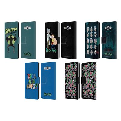 RICK AND MORTY STAFFEL 3 CHARAKTER ART BRIEFTASCHE HUELLE FÜR SAMSUNG HANDYS 3