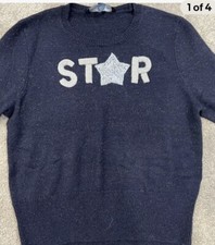 NWT French Connection Women's Sweater size Small Navy blue,