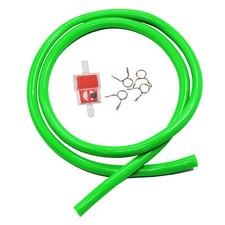 Green Fuel Line Hose + Inline Fuel Filter for Dirt Bike ATV Quad 50cc 70cc 110cc