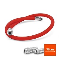 Miflex Extreme Inflator Schlauch - 75 cm - Rot