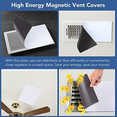 Vent Soundproofing SEAL360 Strong Magnetic Vent Covers, Pocketed