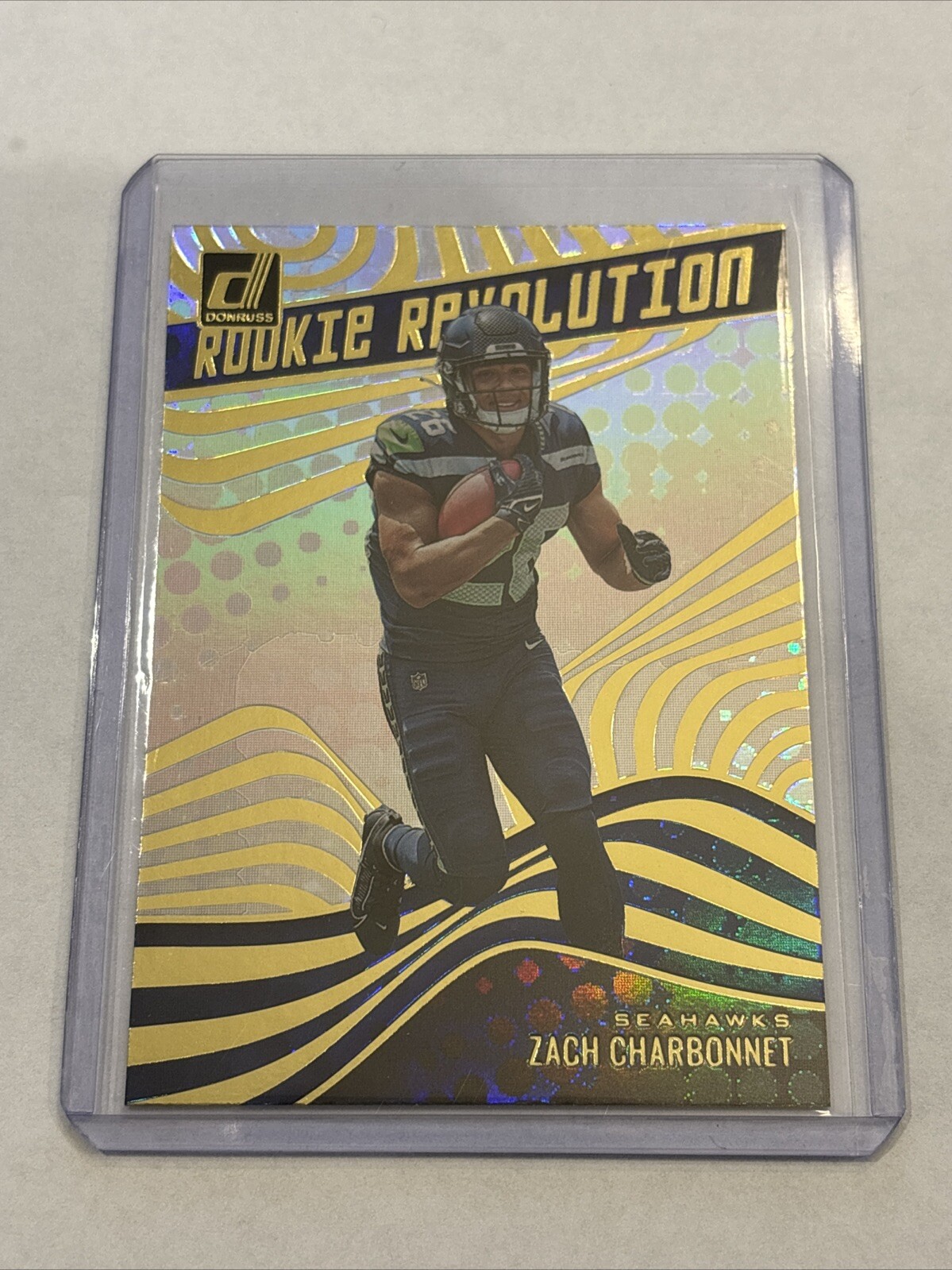 2023 Panini Donruss Zach Charbonnet RC Rookie Revolution SP #RR-34 Seahawks