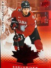 DANNY ZHILKIN  #100...2021 TEAM CANADA JUNIORS...RED EXCLUSIVE...101/250