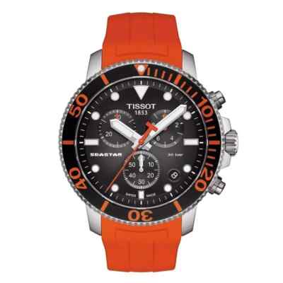Tissot Seastar 1000 Chronograph T120.417.17.051.01 schwarzes Zifferblatt Herr...