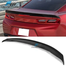 Fits 16-24 Chevrolet Camaro OE Style Matte Black ABS Rear Trunk Spoiler Wing Kit