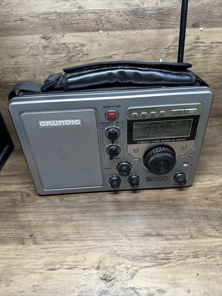 Vintage Grundig S350 AM/FM Shortwave Radio High Sensitivity READ eBay