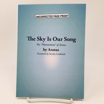 Sky Is Our Song ARC by Phaenomena Aratus Poems Poetry Poet of Classical Times