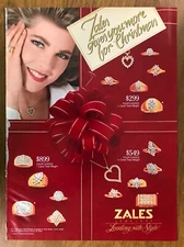 ZALES Christmas gift guide tear out catalog supplement Jewelry pretty girls