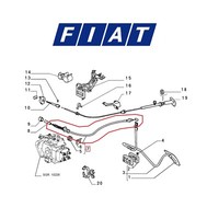Gaspedalkabel Fiat Tempra - Alfa Romeo 155 Original 7697822