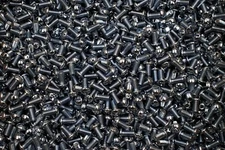 (500) Combo Drive 1/4-20 x 1/2 Slotted Phillips Round Head Machine Screws Zinc