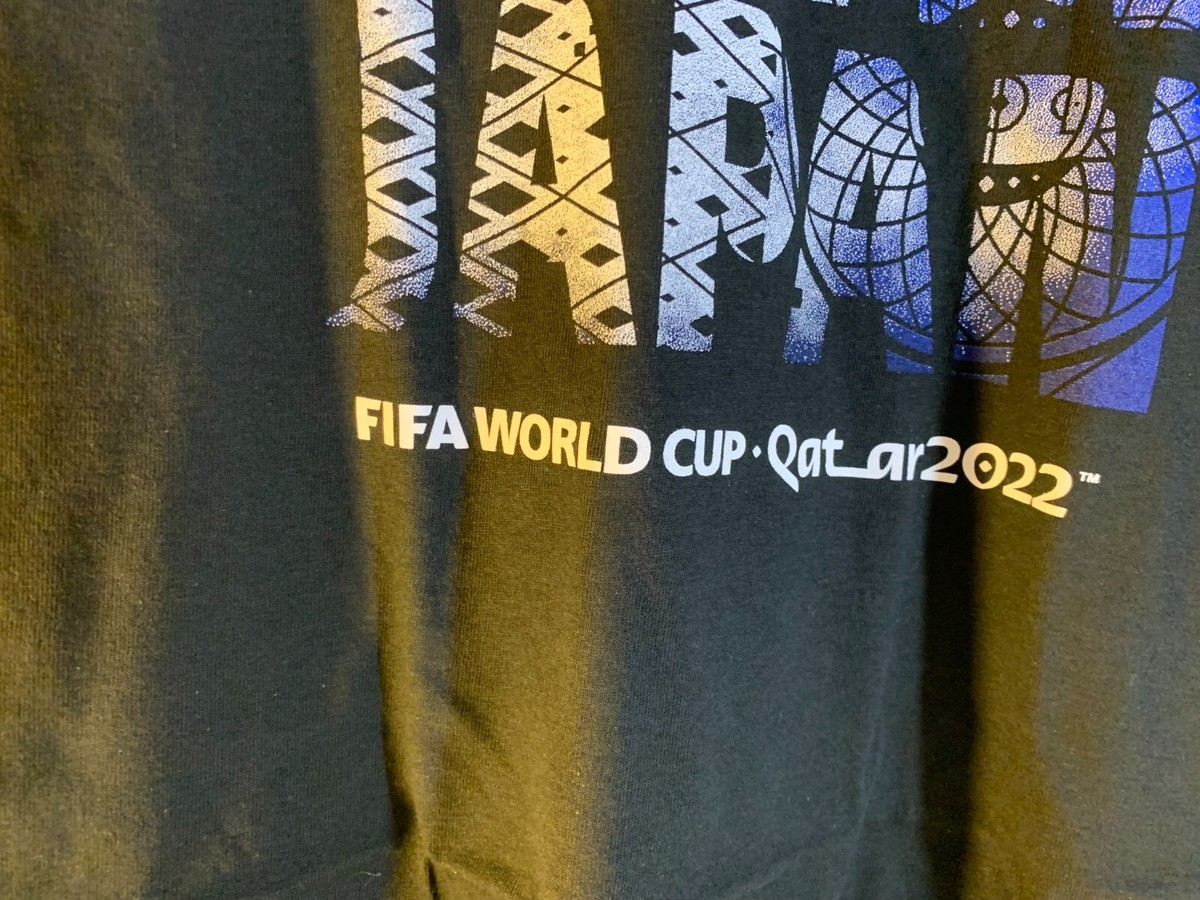 FIFA World Cup Soccer 2022 Qatar Official License Japan T-Shit