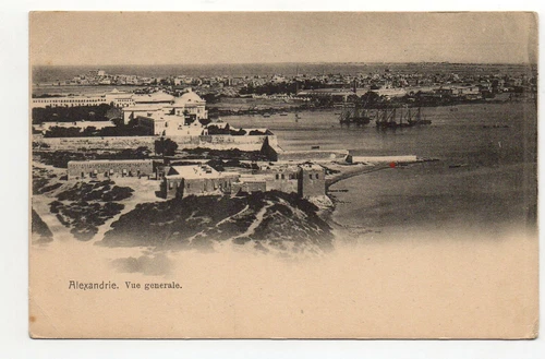 EGYPT - Egypt - Old Postcard - ALEXANDRIA - General view