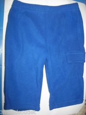 THE CHILDREN'S PLACE Baby Boy's Blue Pull On Fleece Faux Cargo Pants