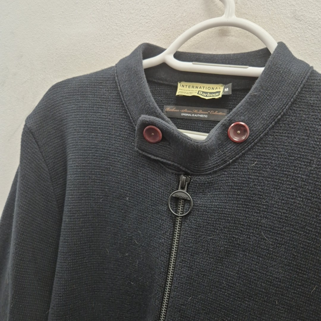 Barbour Steve Mcqueen Mojave Desert Trial Cotton Cardigan Jacket