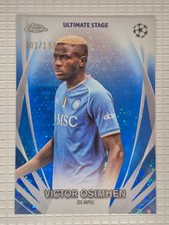 2023-24 Topps Chrome Ultimate Stage UCL - Victor Osimhen - Napoli - Blue - /150