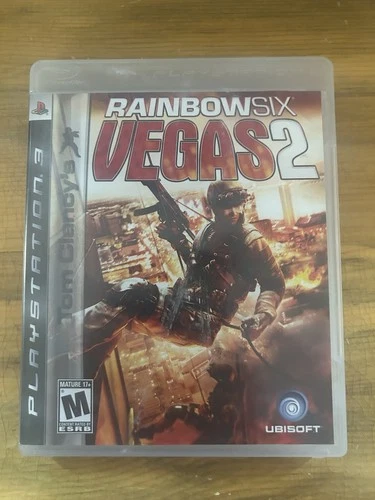 Ubisoft Tom Clancy's Rainbow Six Vegas 2 PS3 Shooter Manual Included NTSC-U/C