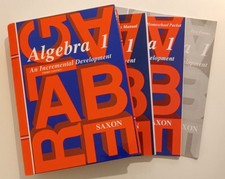 Saxon Algebra 1 Textbook Solutions Manual Hom...