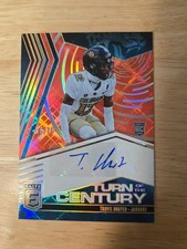 2025 Donruss Elite Travis Hunter Turn of the Century Auto 6/75 - Jaguars
