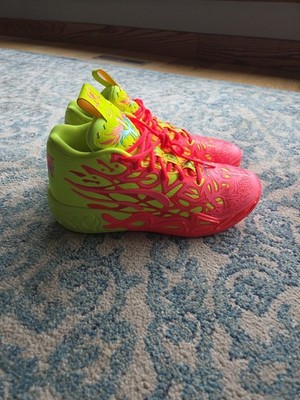 【新品】プーマバスケットボールMB.04ピンクイエローラメロボール27.5cm PUMA MB.04 Sneakers LaMelo Ball 1Love Edition Pink/Yellow - Men's