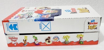 Full Box 15x Eggs Kinder Joy Sweet Cream Cocoa Wafer Bites Candy