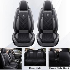 Car 5 Seat Covers Leather Front Rear Protector Pads For Chevrolet Colorado Car 5 Seat Covers Leather Front Rear Protector Pads For Chevrolet Colorado