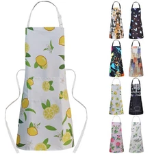 Waterproof Kitchen Apron, 2 Pockets, Adjustable, Unisex, Cooking, BBQ, Funny