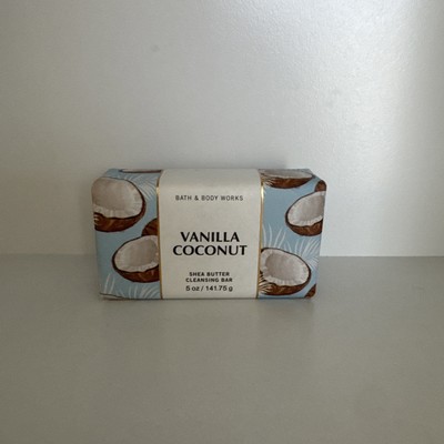 ALL NEW Vanilla Coconut Cleansing Bar 5 oz Bath & Body Works