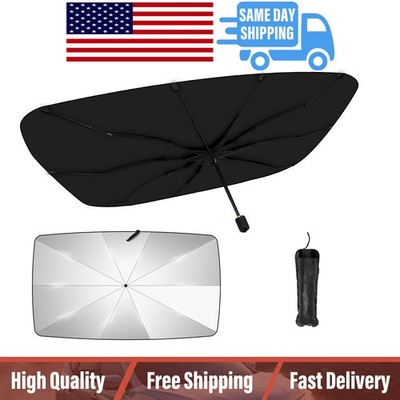 Car Sun Shade Windshield Sunshade Front Window Cover Visor UV Umbrella Foldable