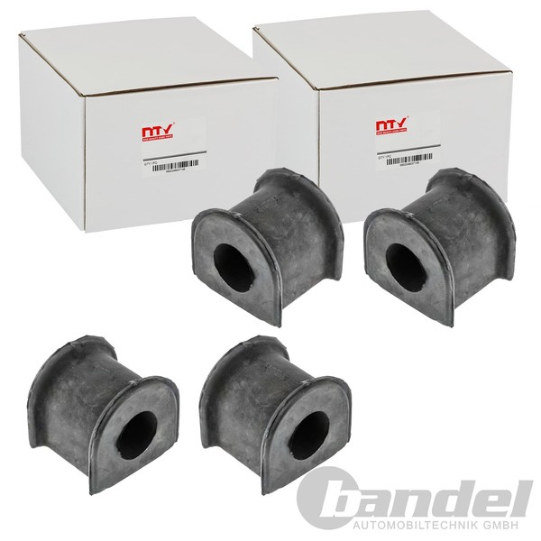 2X NTY Stabilager Buchse 21Mm Vorne Beidseitig Passend FüR Toyota Corolla Prius-image