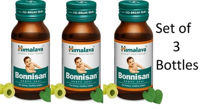 Himalaya Bonnisan Drops Herbal Wellness Supplement Liquid 30ml x 3 Free Shipping