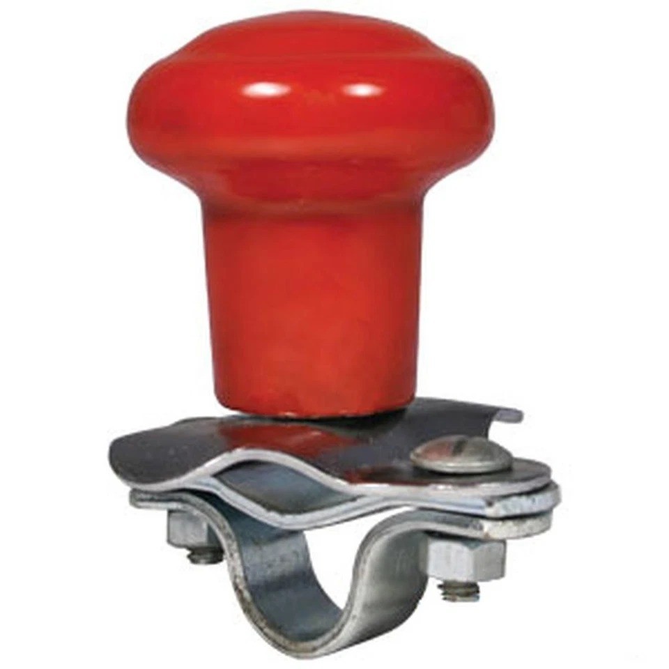Red Steering Wheel Spinner Suicide Knob Fits IH Fits Ford Fits FARMALL ...