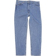 Levi's 505 Made in USA  Herren Blau Straight Relaxed Mom  Jeans W40 L32 (76404)