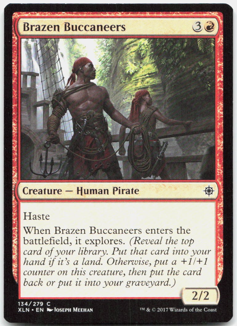 Brazen Buccaneers 134 Common Ixalan Magic: The Gathering Lightly Played