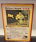 Pokemon: Gym Challenge  1st Edition Uncommon: Giovanni's Meowth 43/132