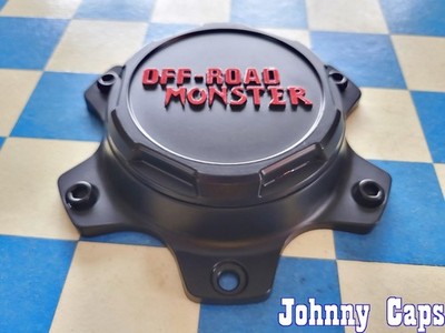 MONSTER OFF-ROAD Wheels # C-M50-2 . MATTE BLACK Wheel Center Cap  [46]  (QTY. 1)