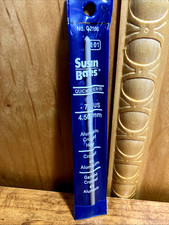 Susan Bates Quicksilver Aluminum Crochet Hook Size 7, 4.50mm, NIP