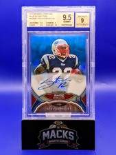 Steven Ridley 2011 Bowman Sterling Blue Refractor Rookie Auto 61/99 BGS 9.5