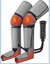 Nekteck Leg Massager for Circulation and Pain Relief, Air Compression Foot Calf