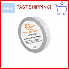 1 Ultra-Thin Permanent Double-Sided Tape for Arts, Crafts, Photography, Scrapboo