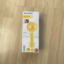 Silvercrest Portable Fan Yellow - Keeps You Cool