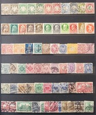 ALLEMAGNE . AUTRICHE.  BELGIQUE Lot + 1500 TIMBRES . dans  un ALBUM.