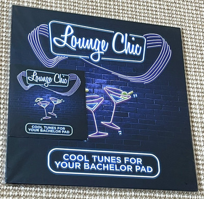 LOUNGE CHIC - VARIOUS ARTISTS  RSD 2021  BLUE/YELLOW SPLATTER VINYL+CD  NEW/MINT