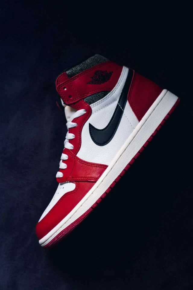 Nike Air Jordan 1 Retro Alto OG Chicago Lost and Found DZ5485-612 Para hombres Talla Nuevo Foto 3 de 4