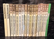 DDR Motor Kalender 1971-1991 Sammlung Konvolut Oldtimer Technik (ohne 1984/87)