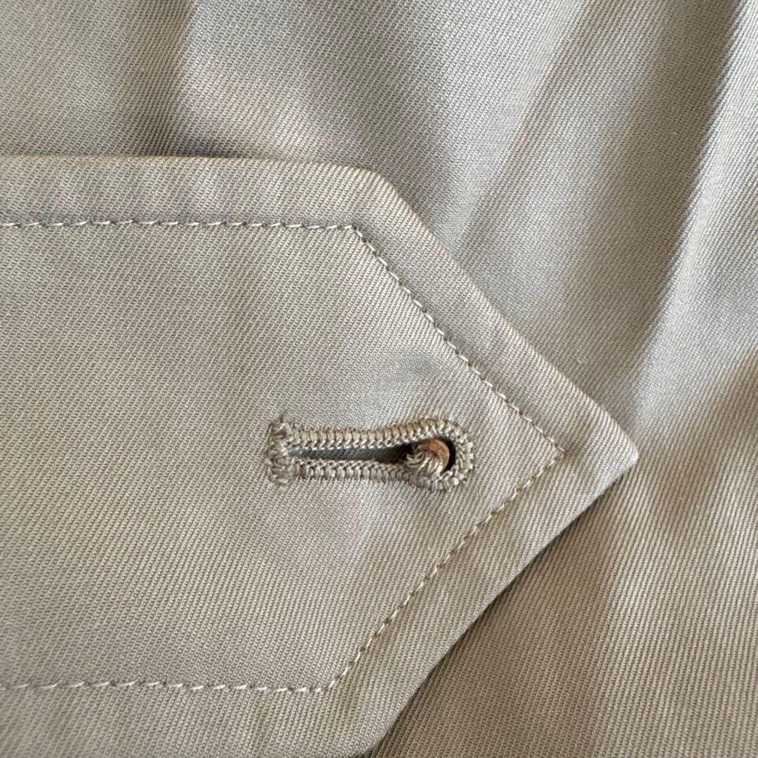 Burberry Men's Khaki Balenciaga Coat with Liner thumbnail 9