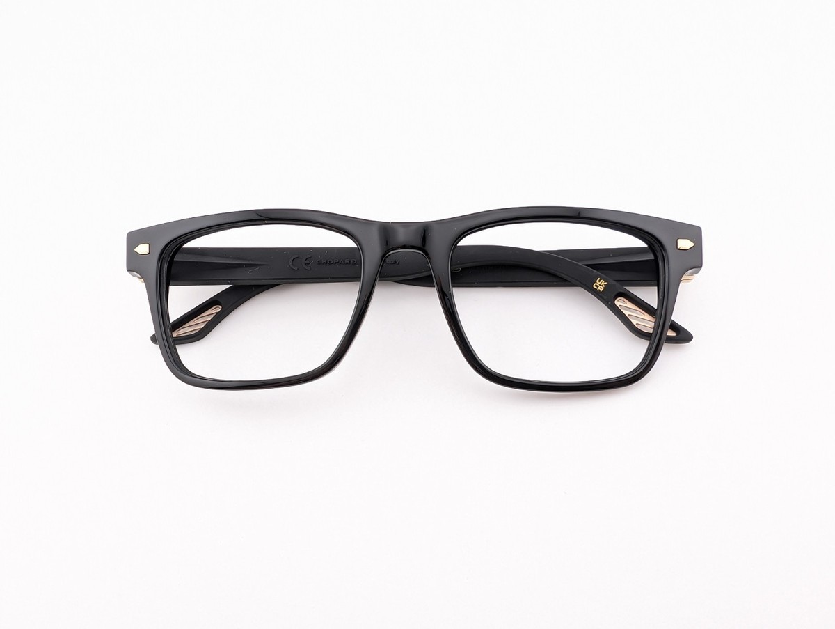 Chopard Eyeglasses, Frames Only, VCH389 0700 Polished Black, 53-20