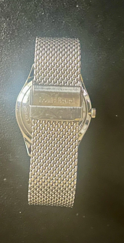 LOUIS ERARD HERITAGE AUTOMATIC WATCH, WITH DAY/DATE AND STAINLESS STEEL STRAP. - image 3 of 4